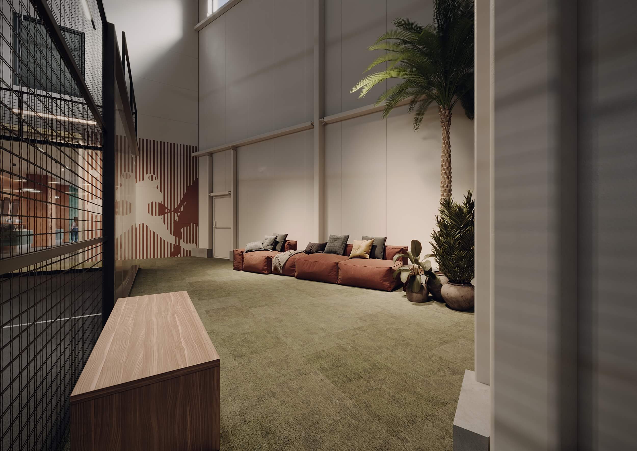Club lounge area